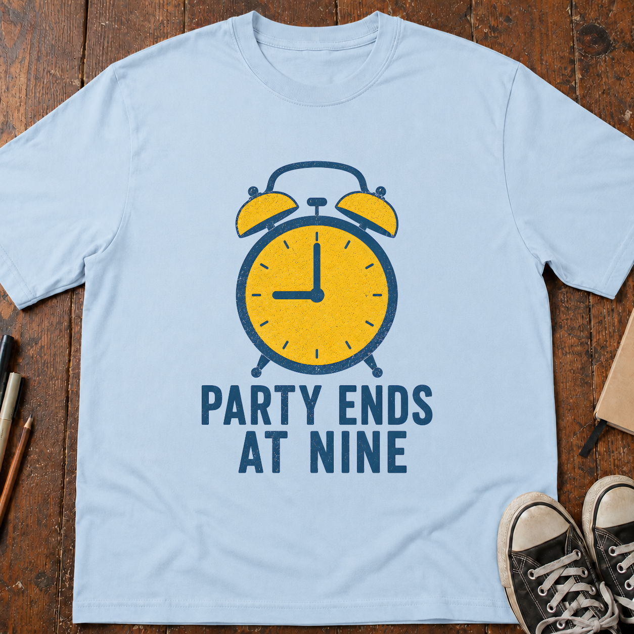 Party Ends At Nine T-Shirt
