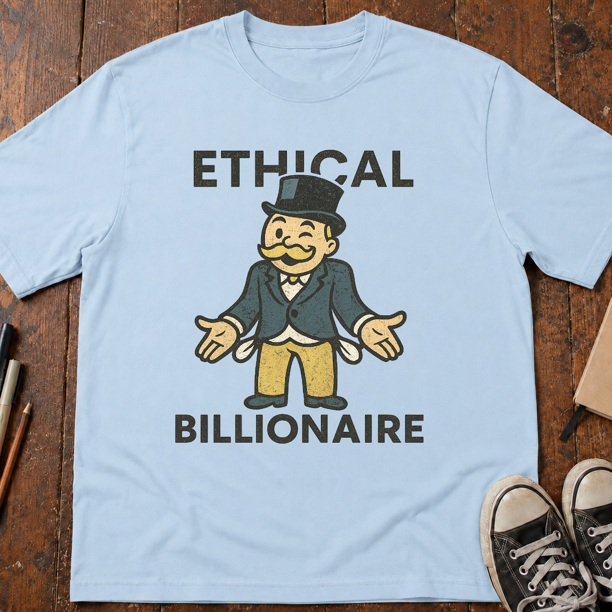 (No such thing as an) Ethical Billionaire T-Shirt