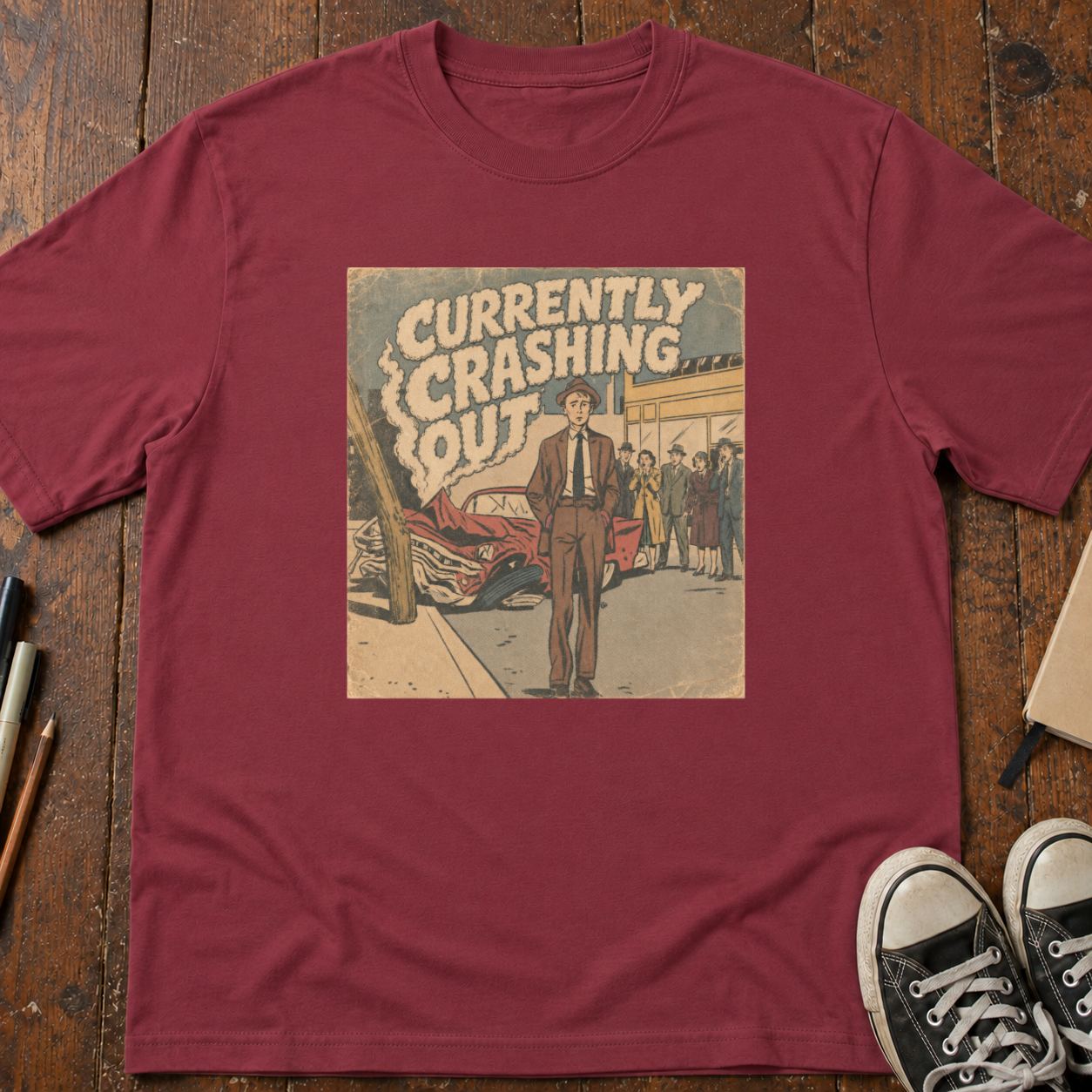 Currently Crashing Out T-Shirt