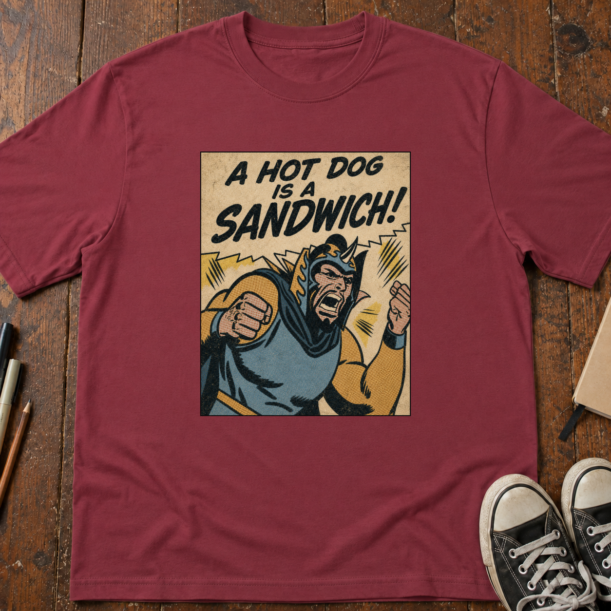 A Hot Dog Is A Sandwich! T-Shirt