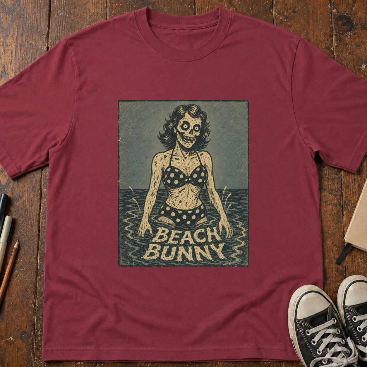 Zombie Beach Bunny T-Shirt