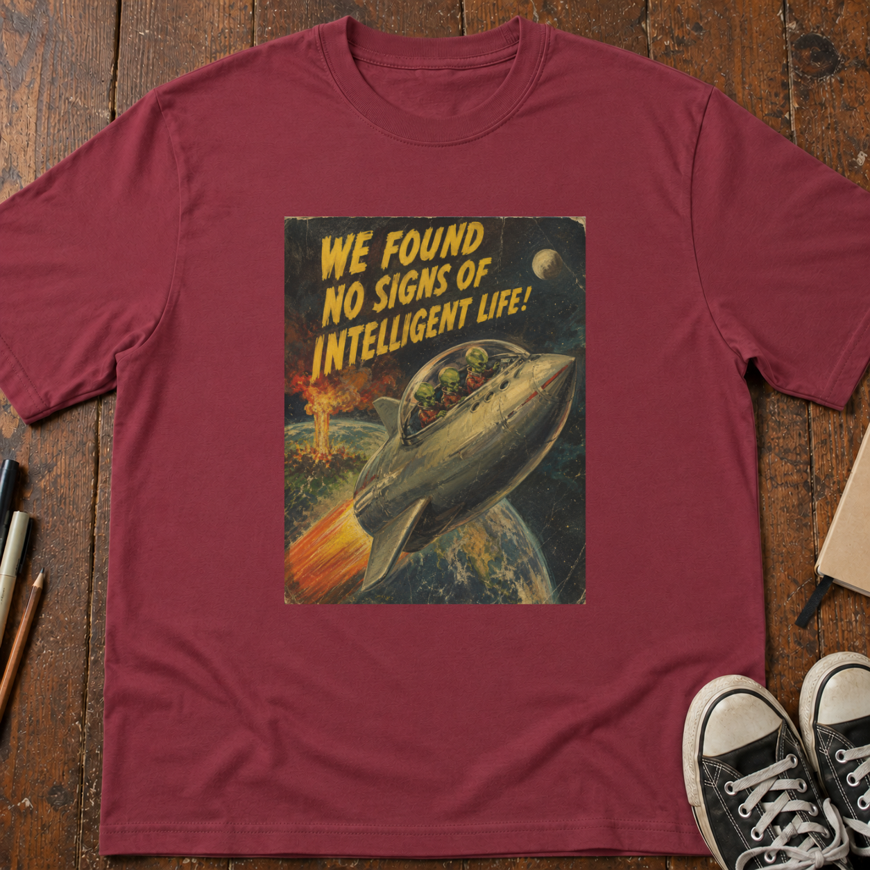 No Signs of Intelligence T-Shirt