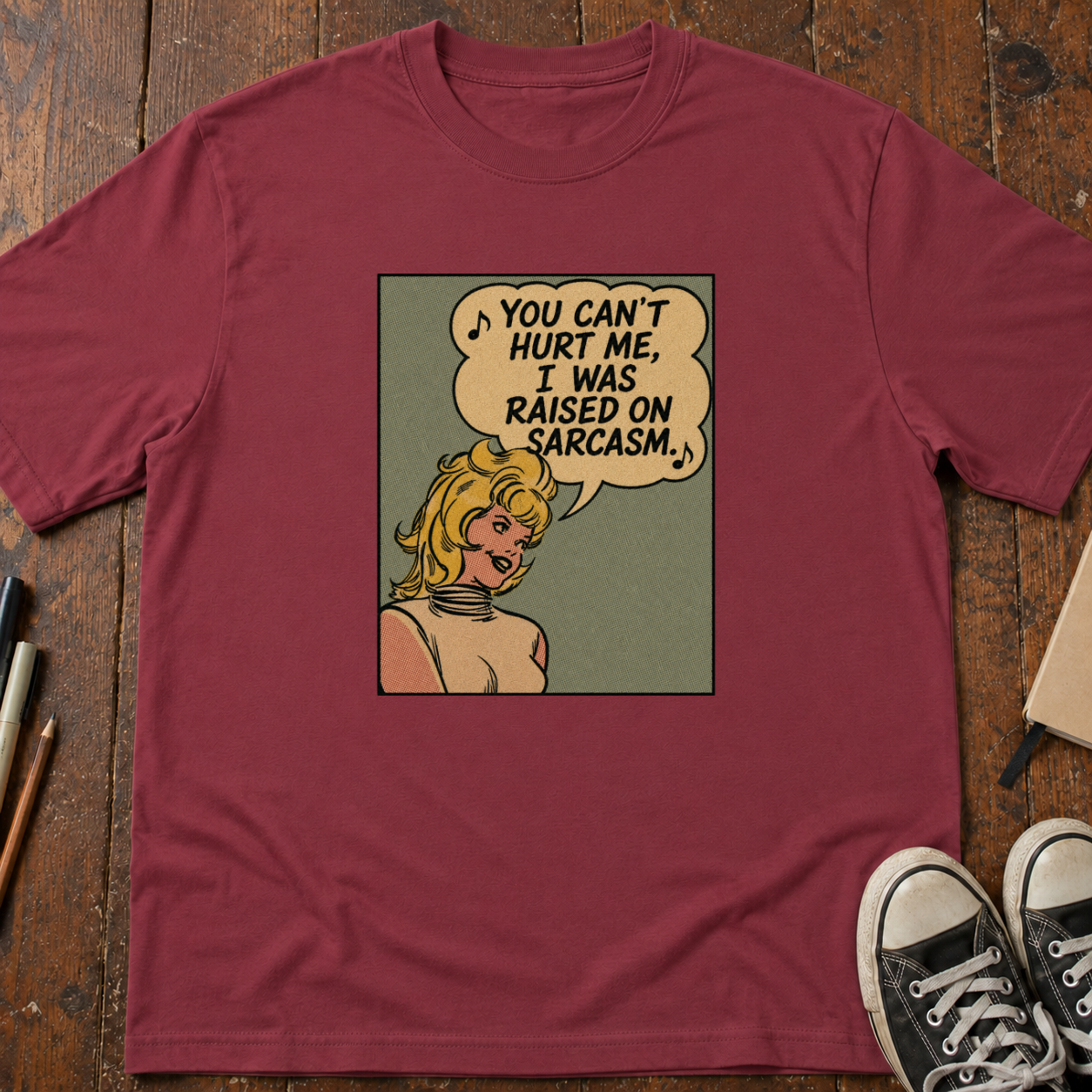 Raised On Sarcasm T-Shirt