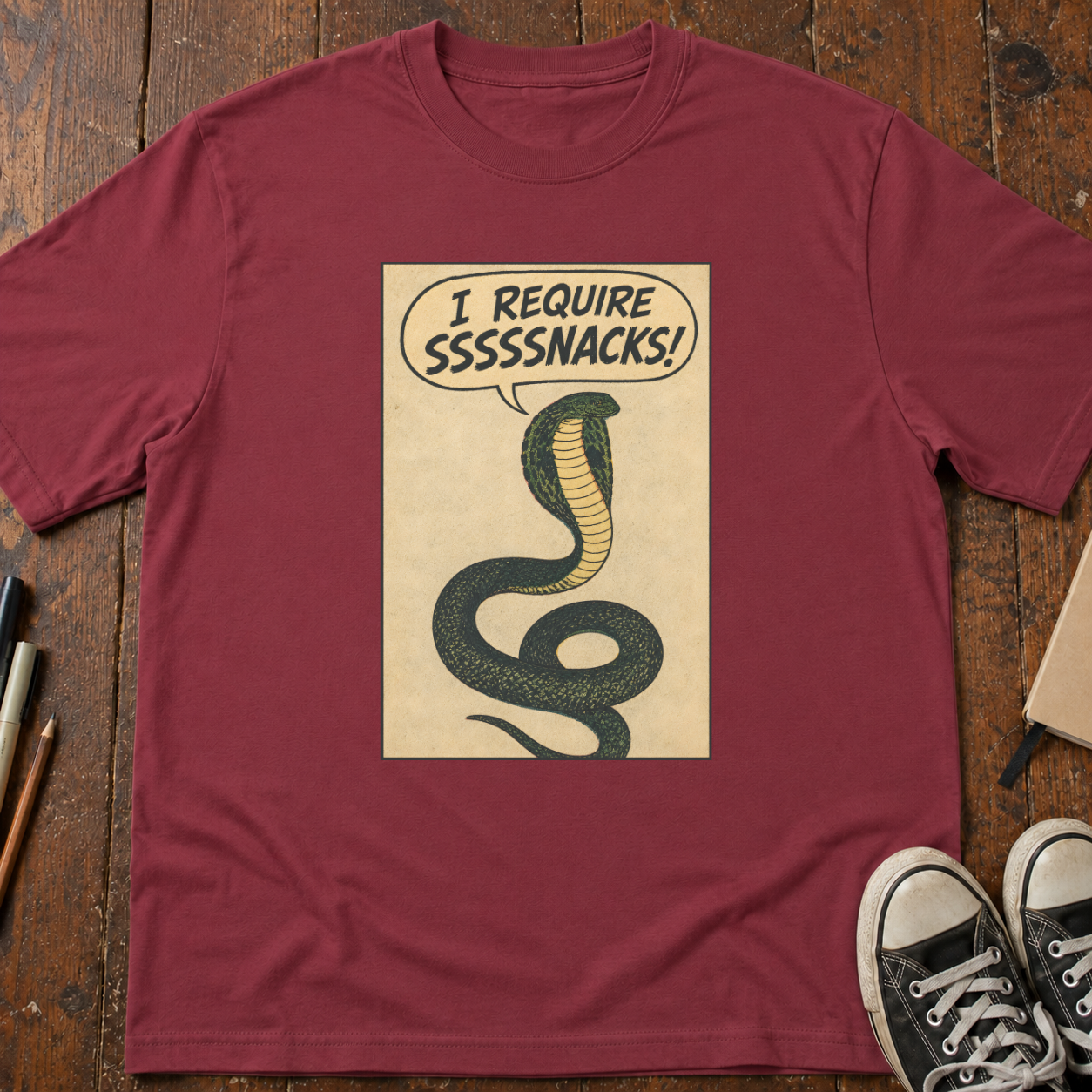 I Require Snacks T-Shirt