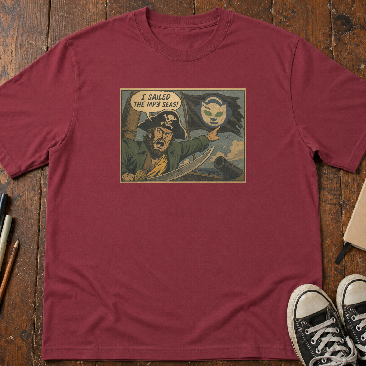MP3 Pirate T-Shirt