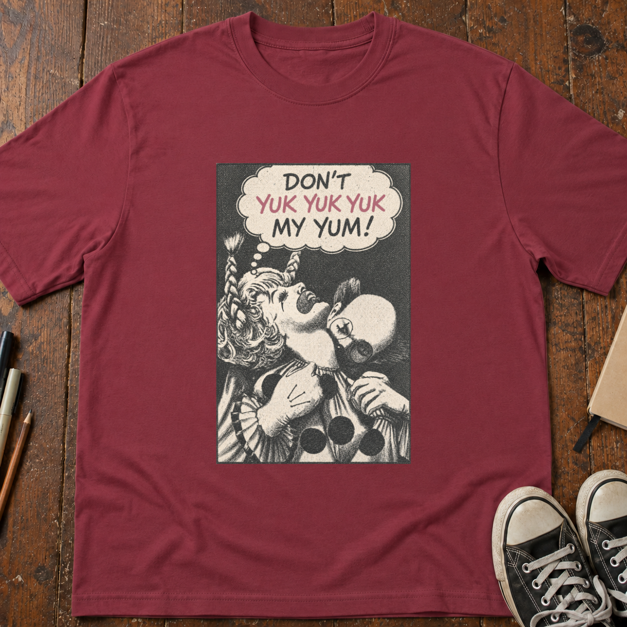 Yuk Clown Yum T-Shirt