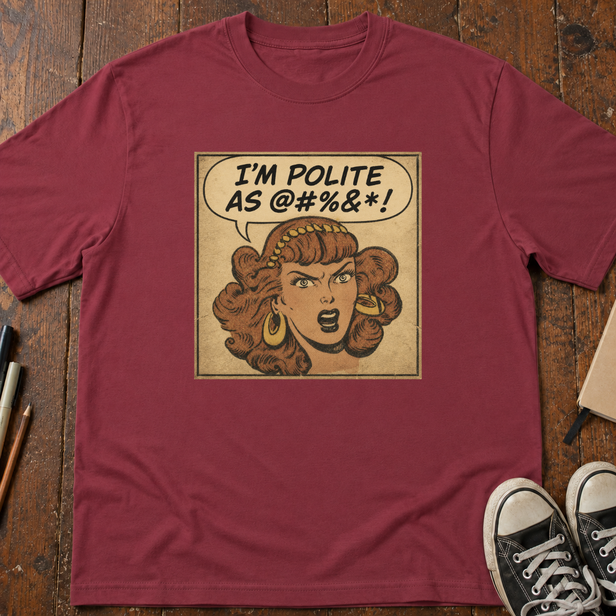 Polite As @#%&*! T-Shirt
