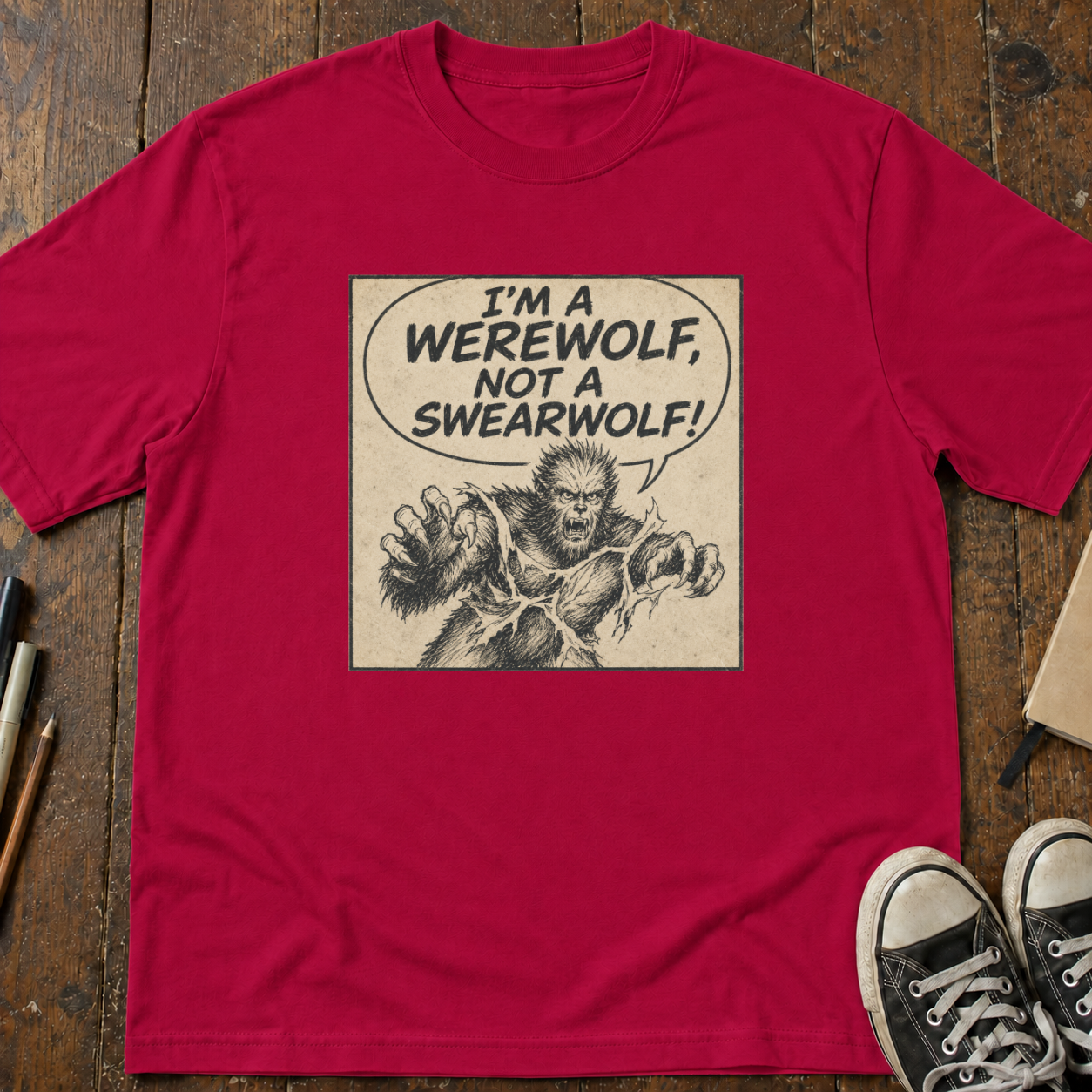 Werewolf Not Swearwolf T-Shirt