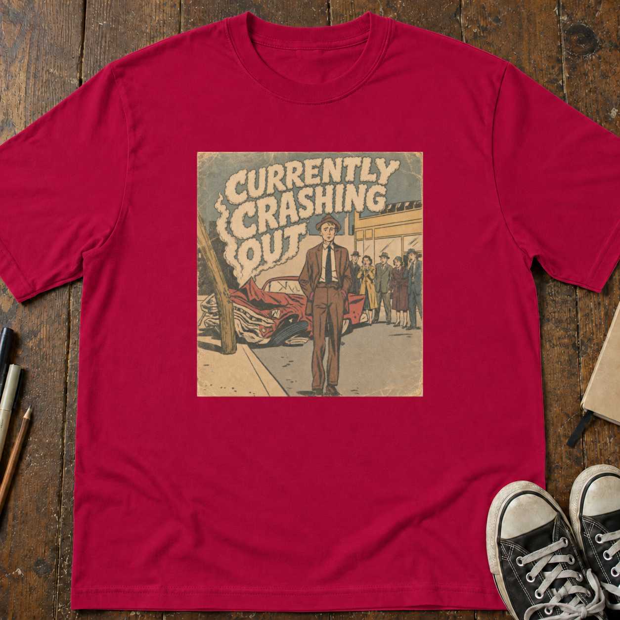 Currently Crashing Out T-Shirt