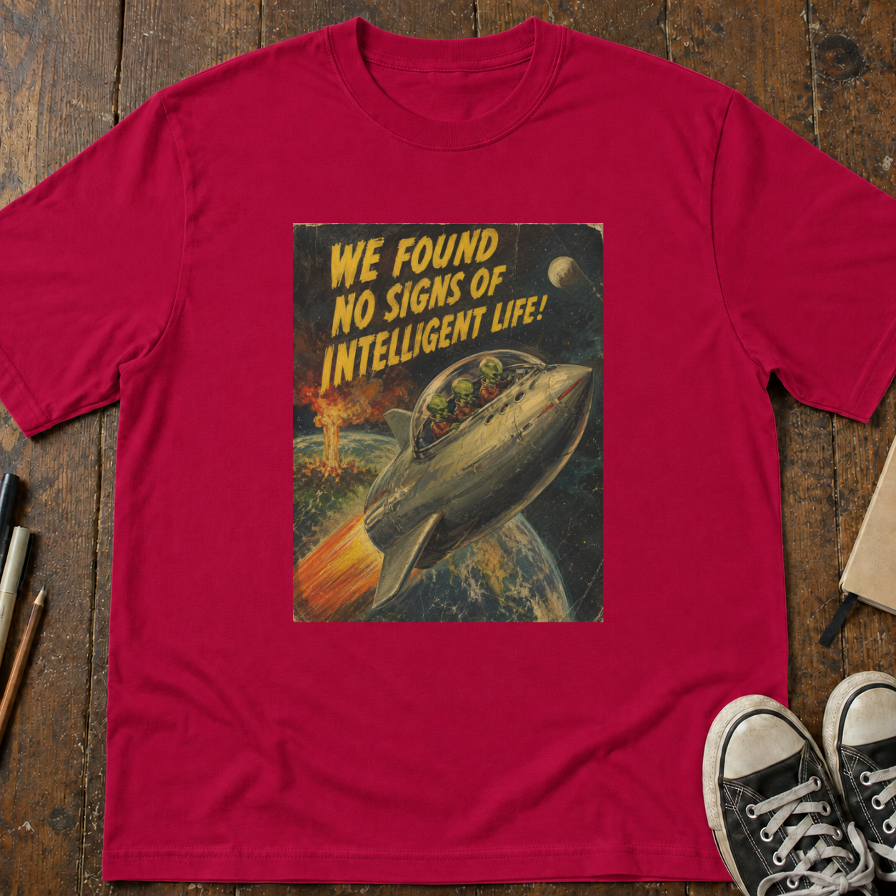 No Signs of Intelligence T-Shirt