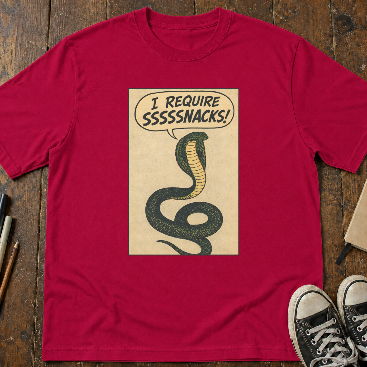 I Require Snacks T-Shirt
