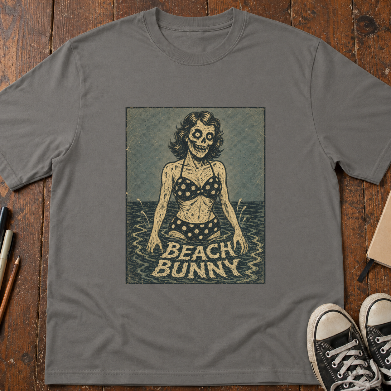 Zombie Beach Bunny T-Shirt