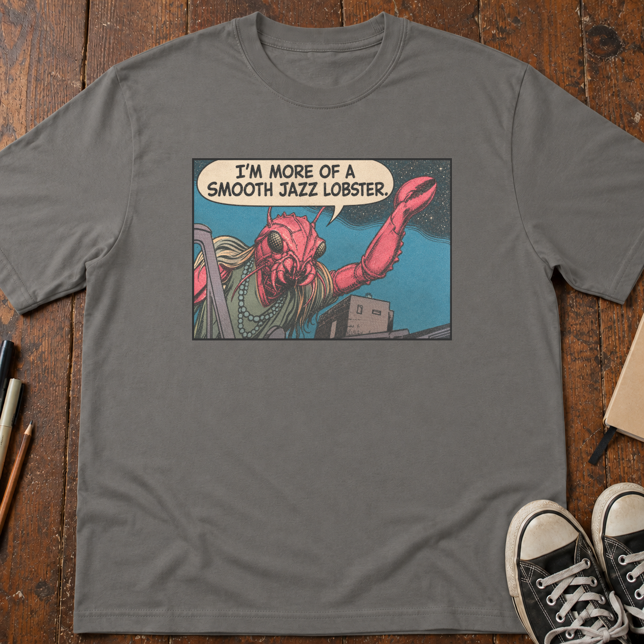 Smooth Jazz Lobster T-Shirt