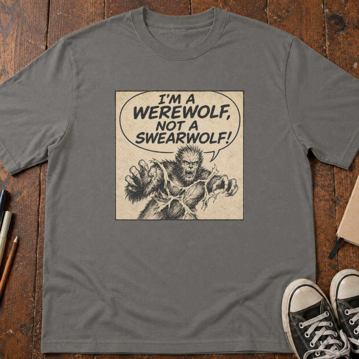 Werewolf Not Swearwolf T-Shirt