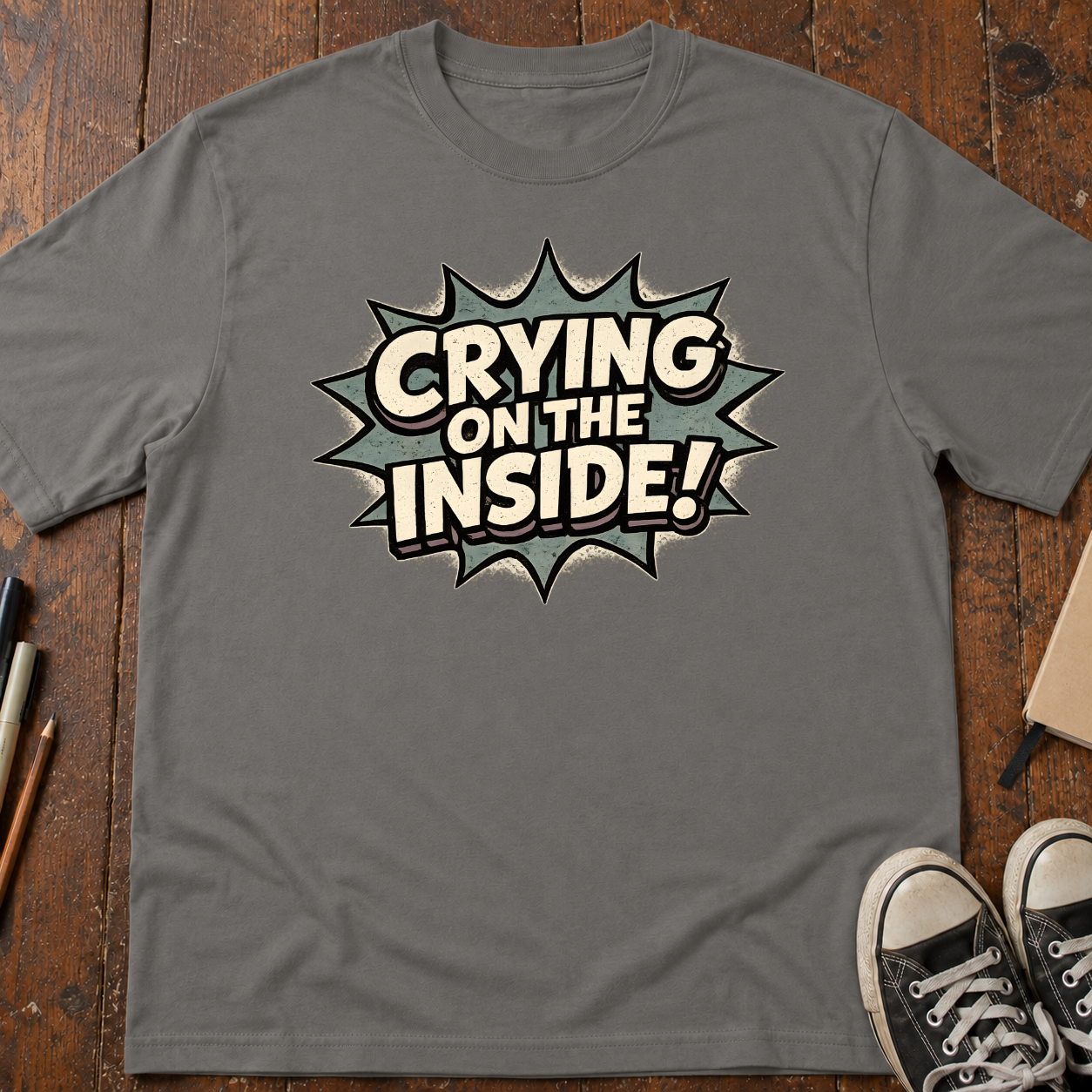 Crying On The Inside! Sound Effect T-Shirt