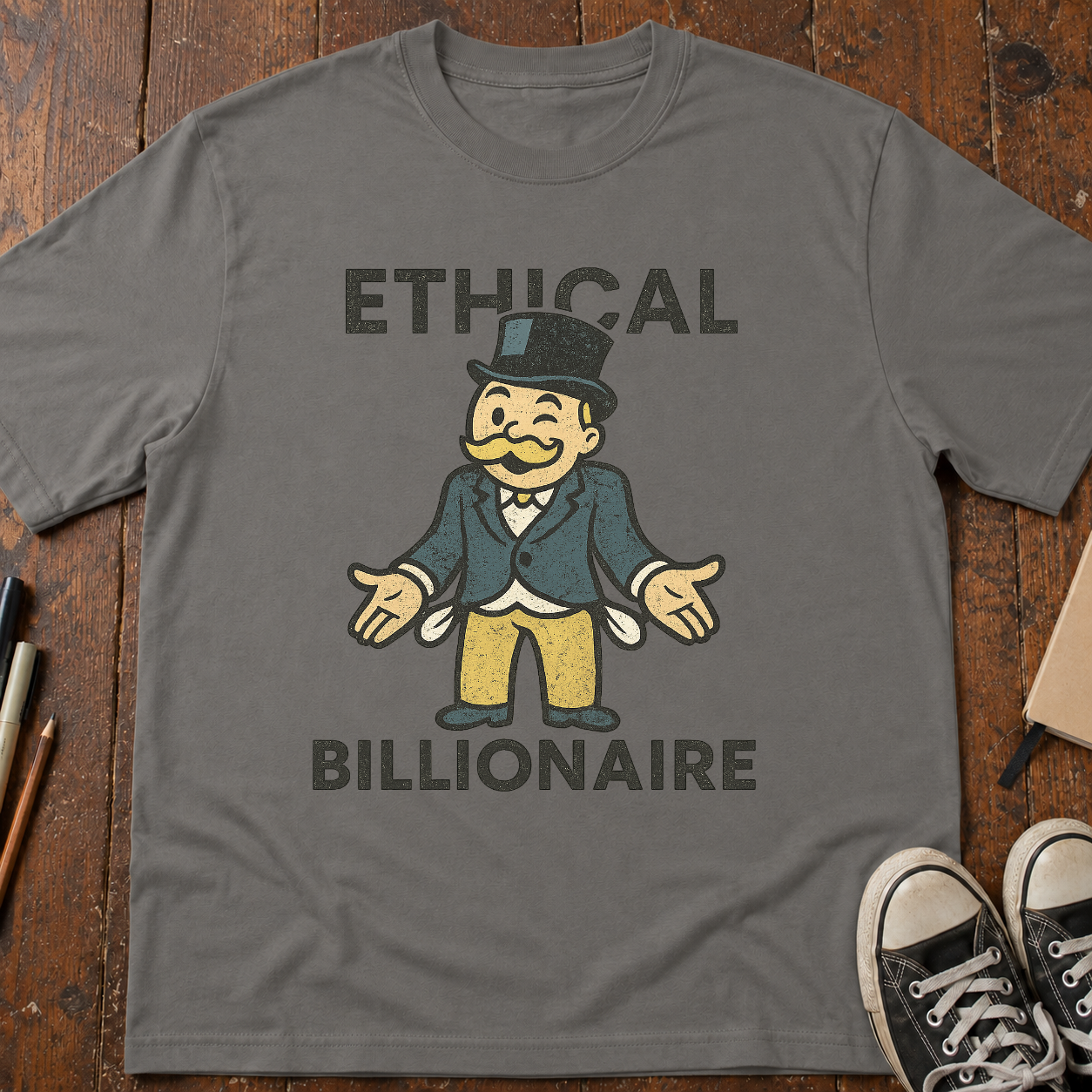 (No such thing as an) Ethical Billionaire T-Shirt