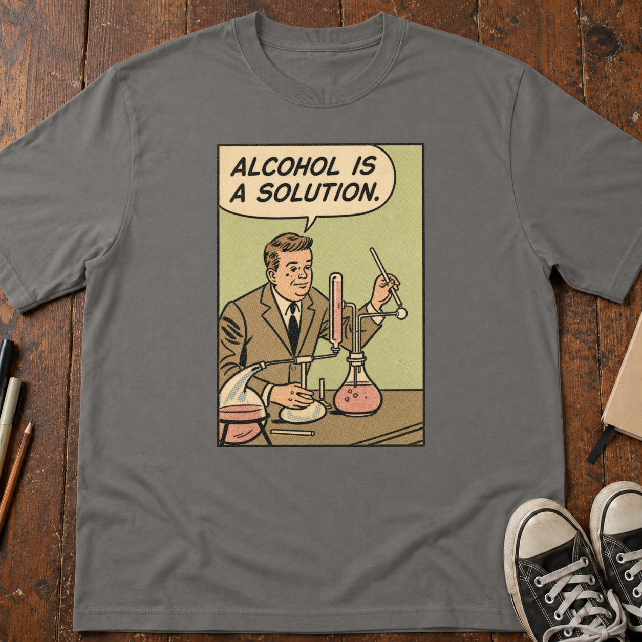 Alcohol Is A Solution T-Shirt