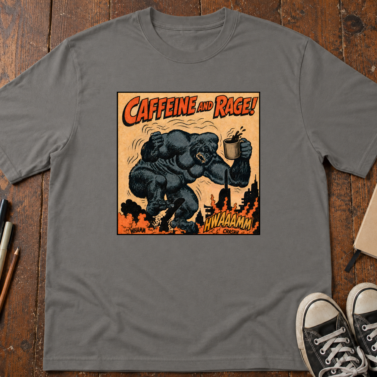 Caffeine and Rage T-Shirt