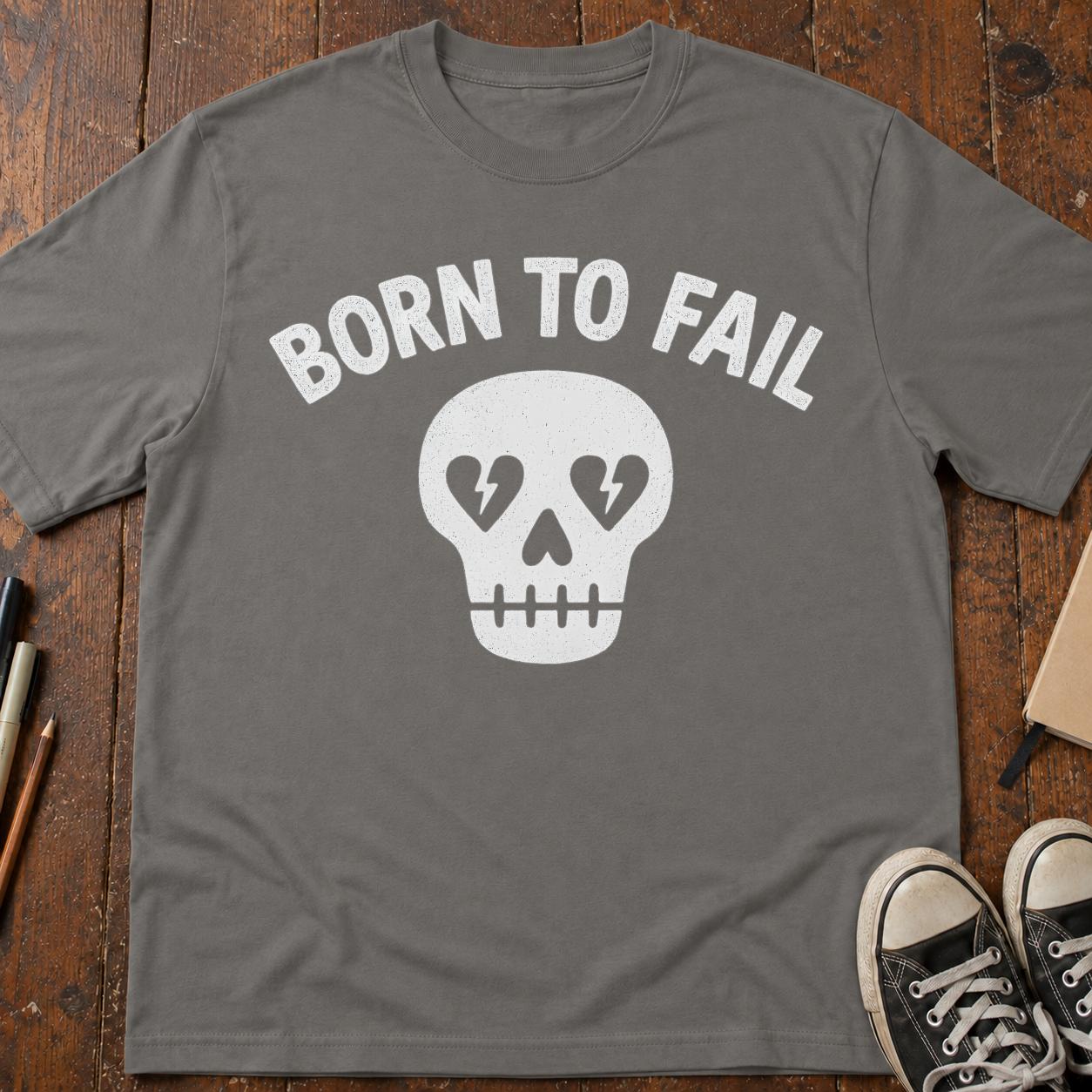 Born To Fail - Skull T-Shirt