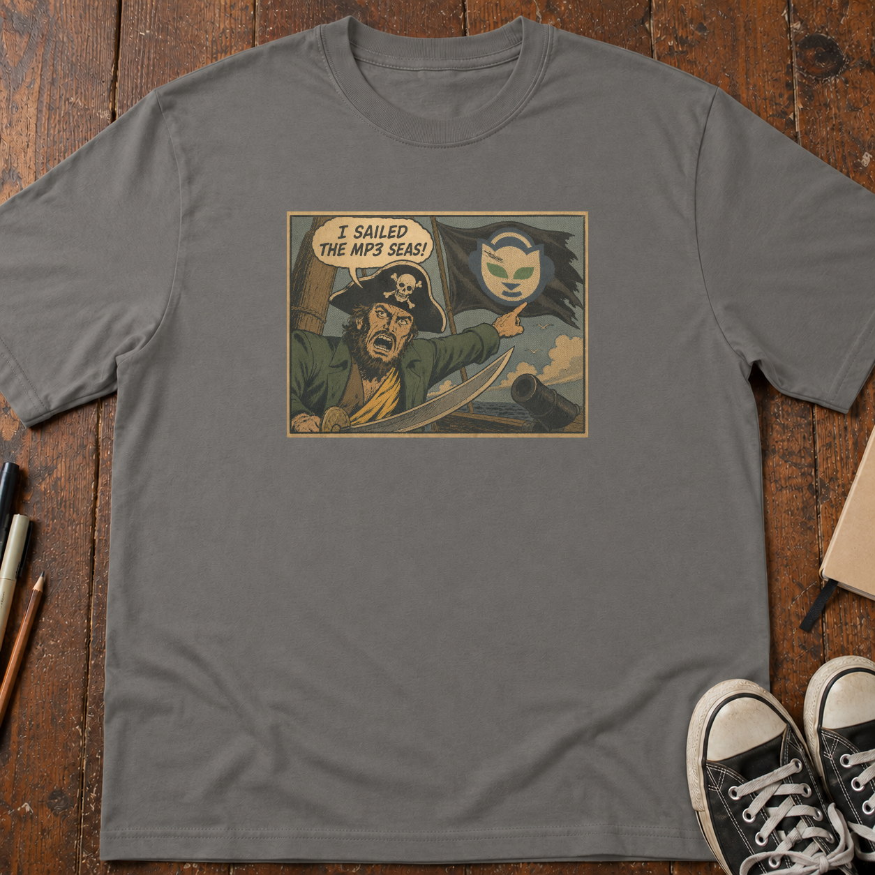 MP3 Pirate T-Shirt