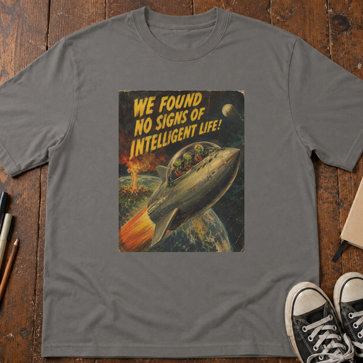 No Signs of Intelligence T-Shirt