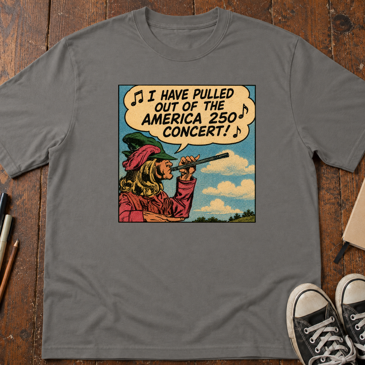 I Have Pulled Out Of The America 250 Concert T-Shirt