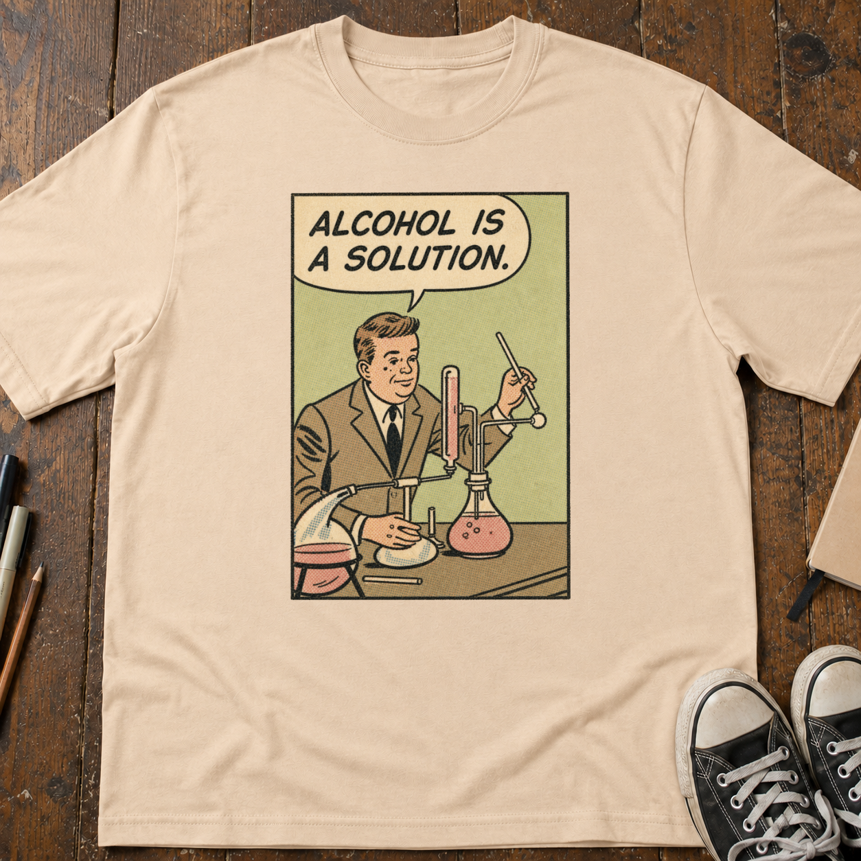 Alcohol Is A Solution T-Shirt