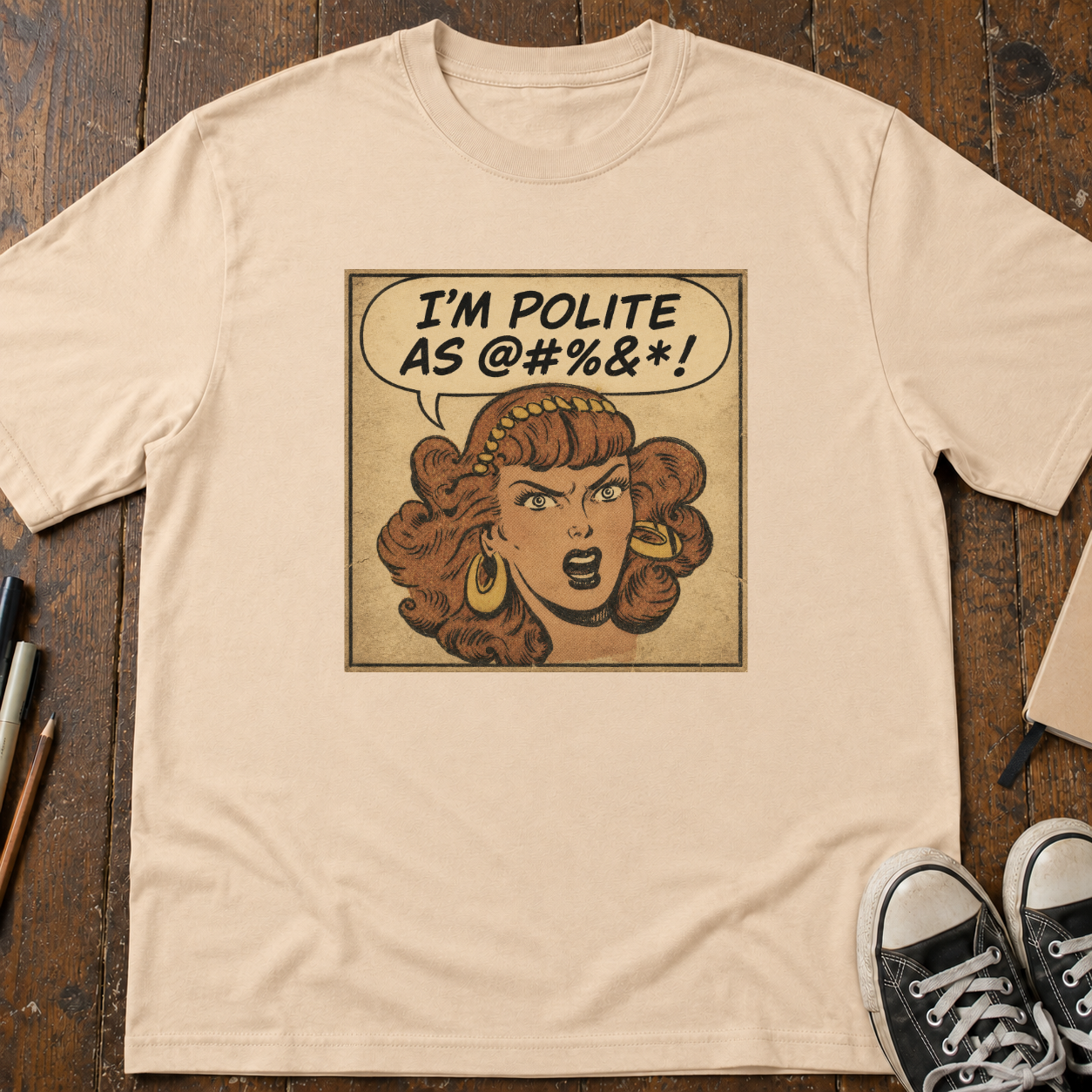 Polite As @#%&*! T-Shirt