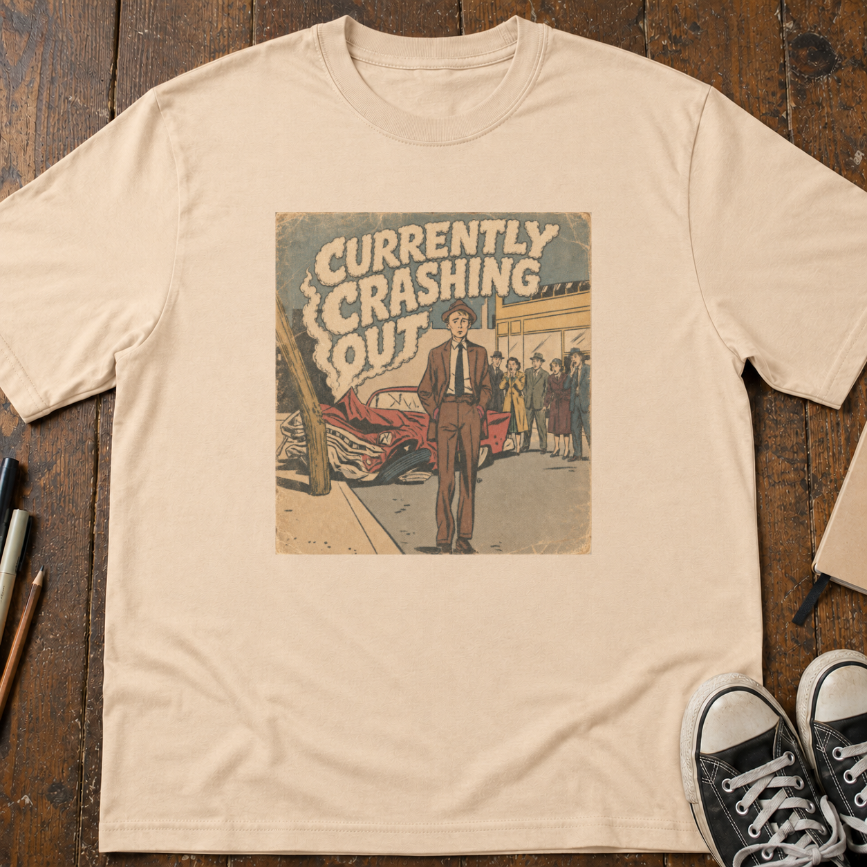 Currently Crashing Out T-Shirt