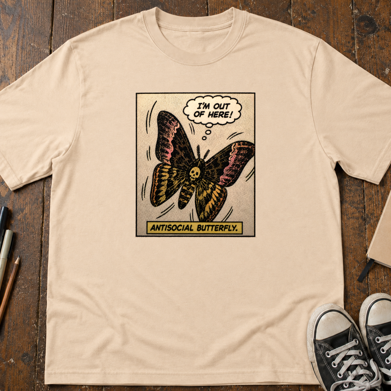 Antisocial Butterfly T-Shirt
