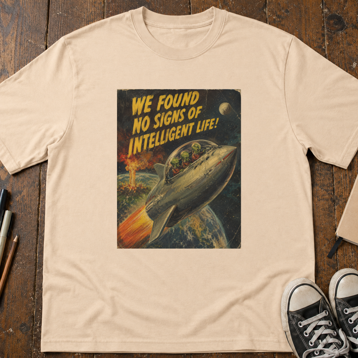 No Signs of Intelligence T-Shirt