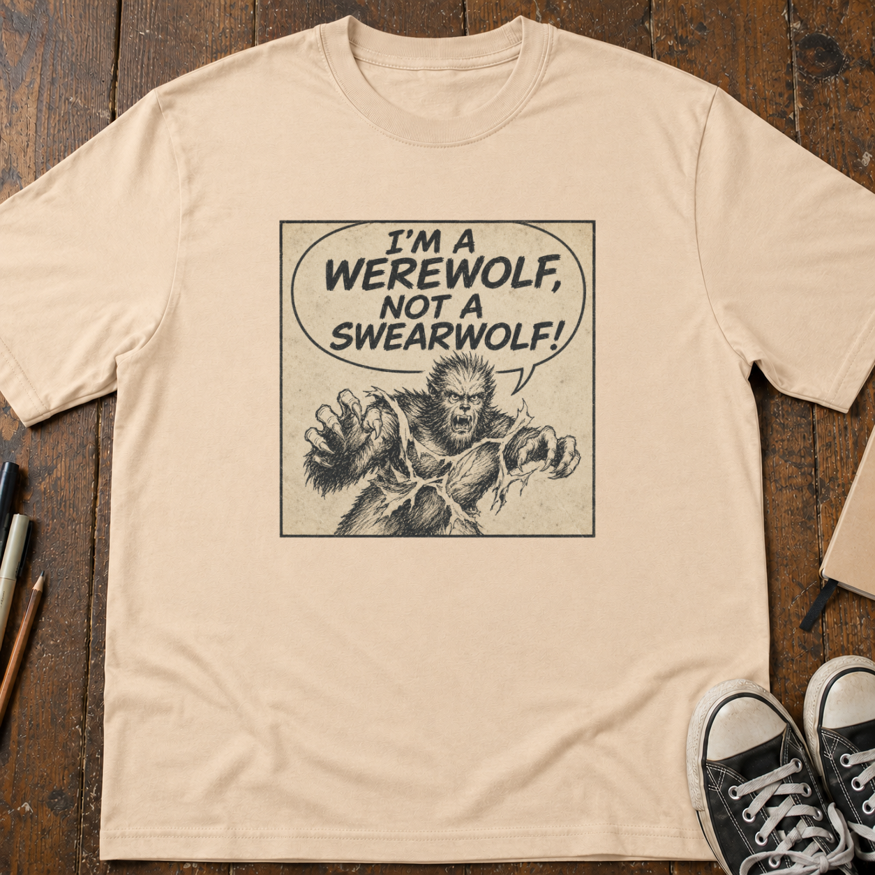 Werewolf Not Swearwolf T-Shirt