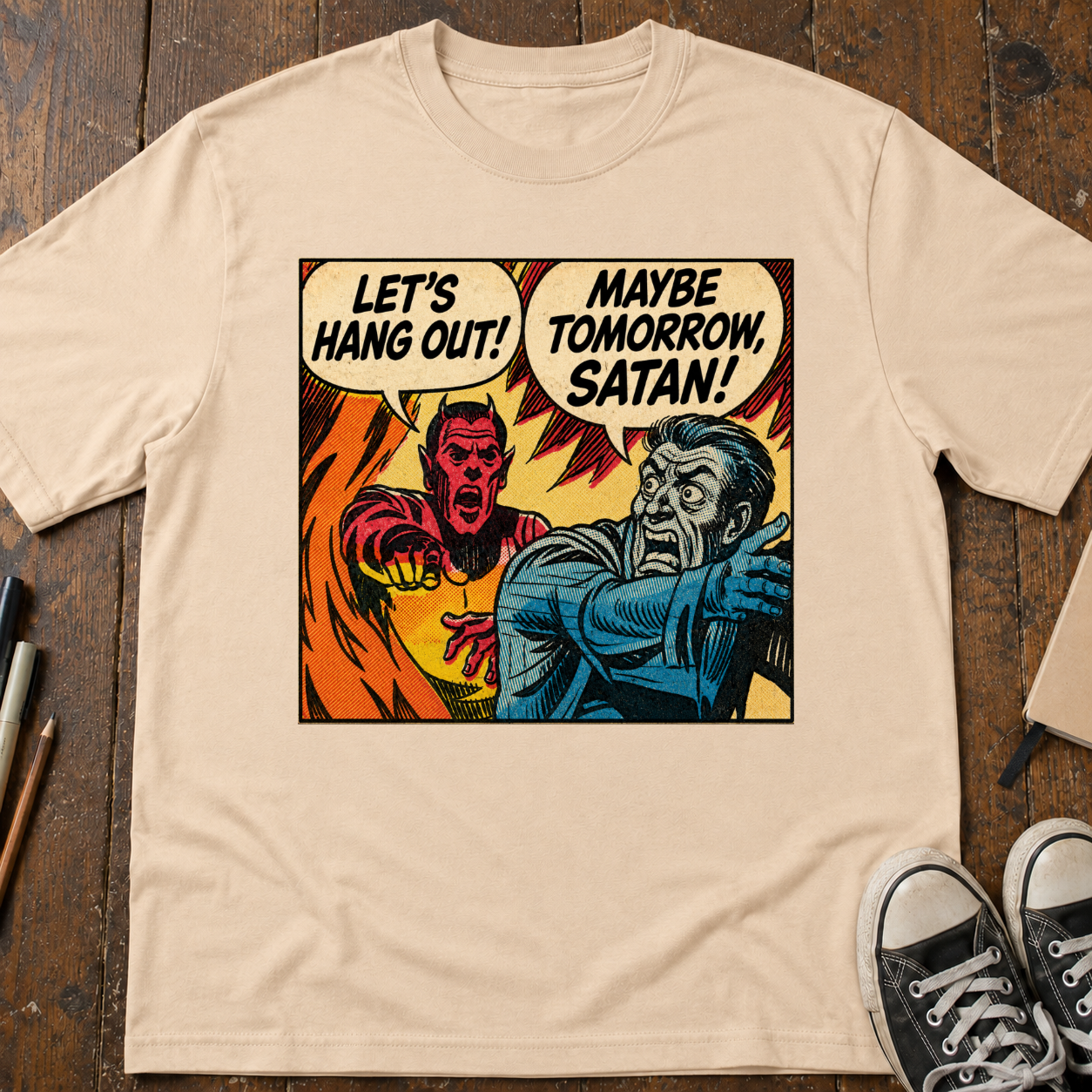 Maybe Tomorrow Satan T-Shirt