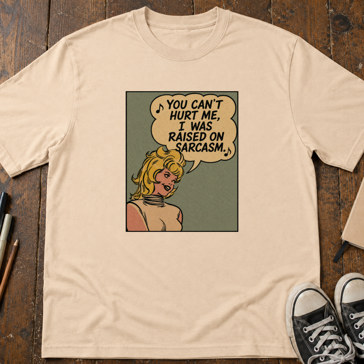 Raised On Sarcasm T-Shirt
