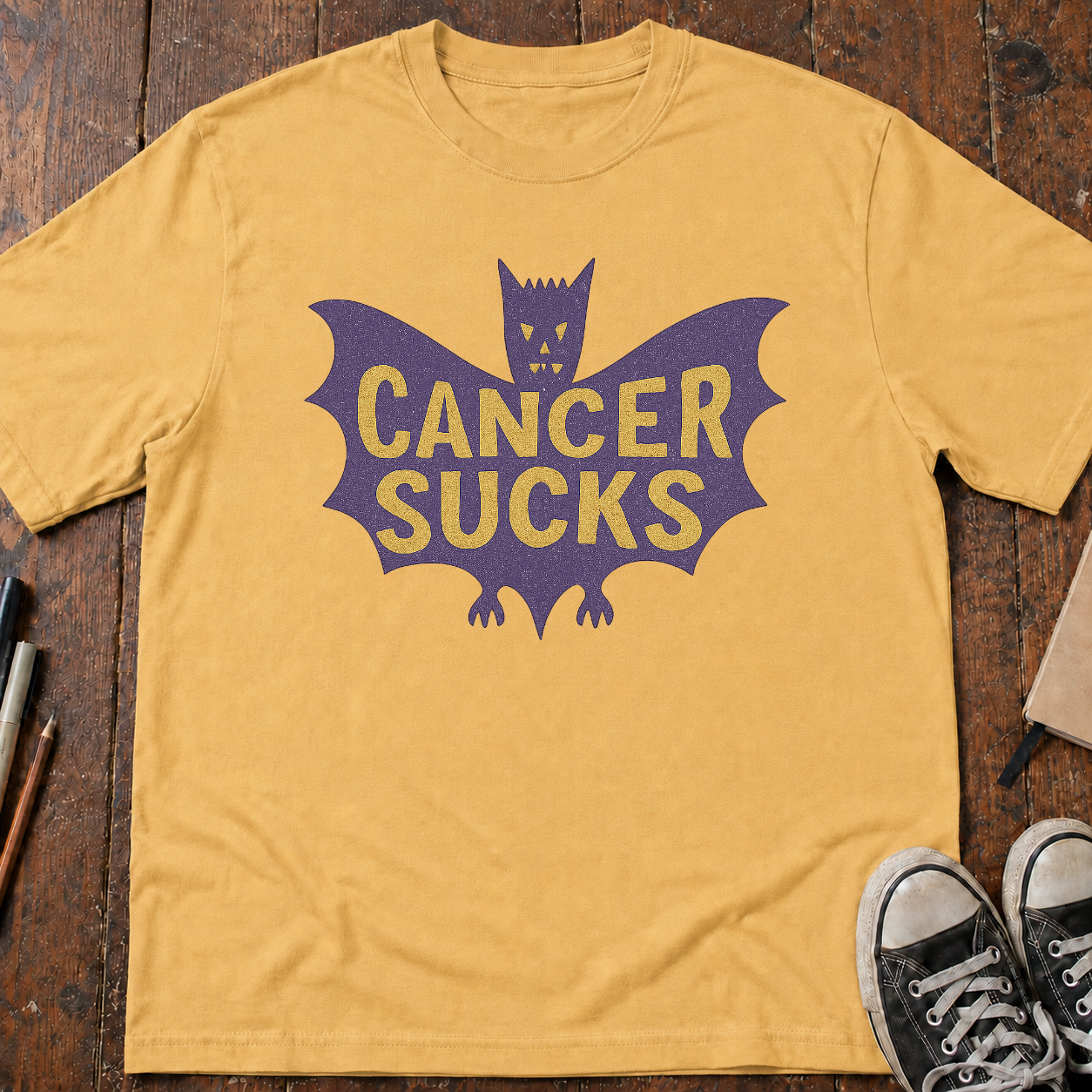 Cancer Sucks - COMICS CURING CANCER T-SHIRT