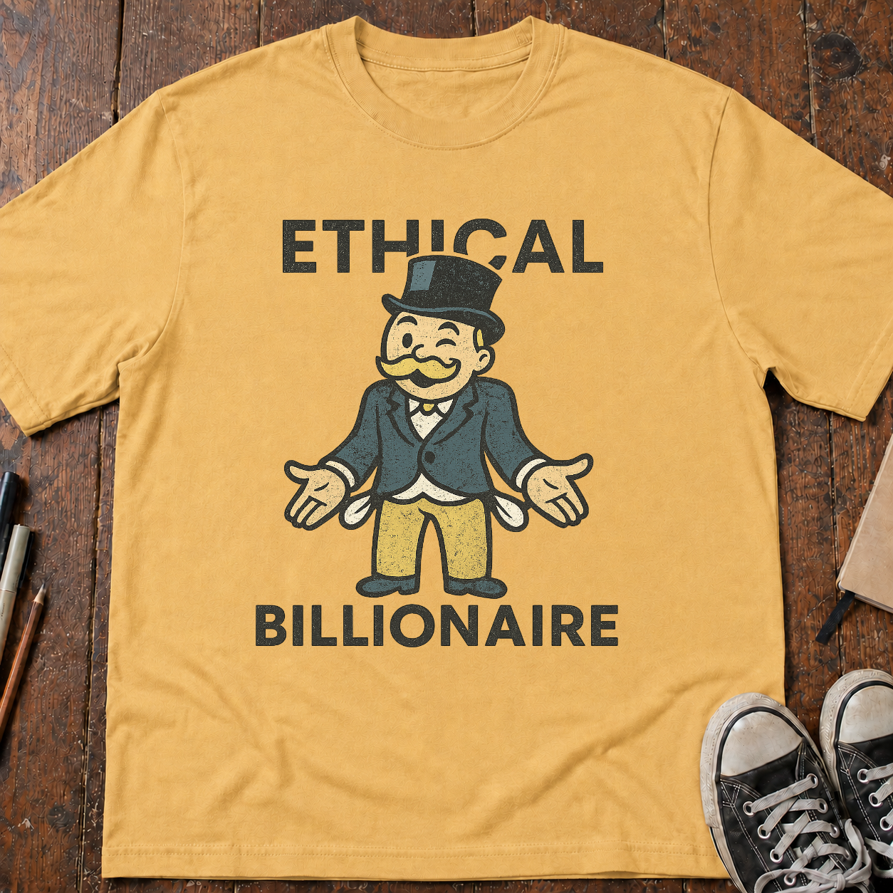(No such thing as an) Ethical Billionaire T-Shirt