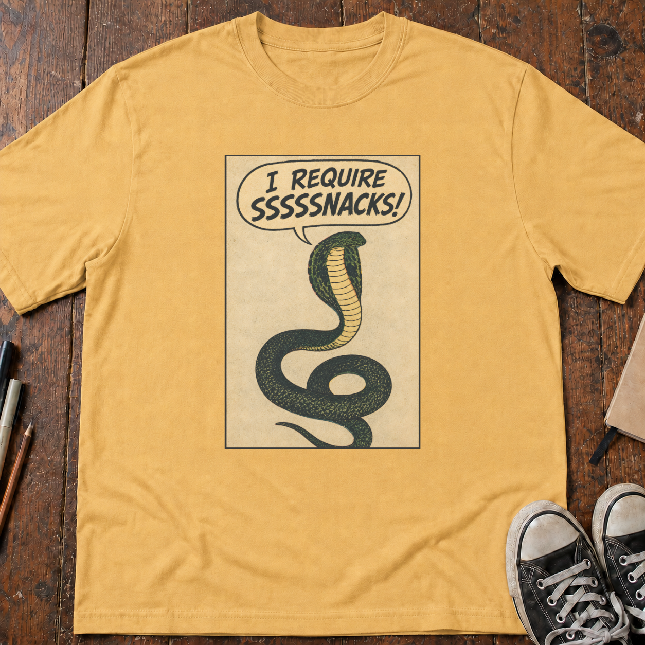 I Require Snacks T-Shirt