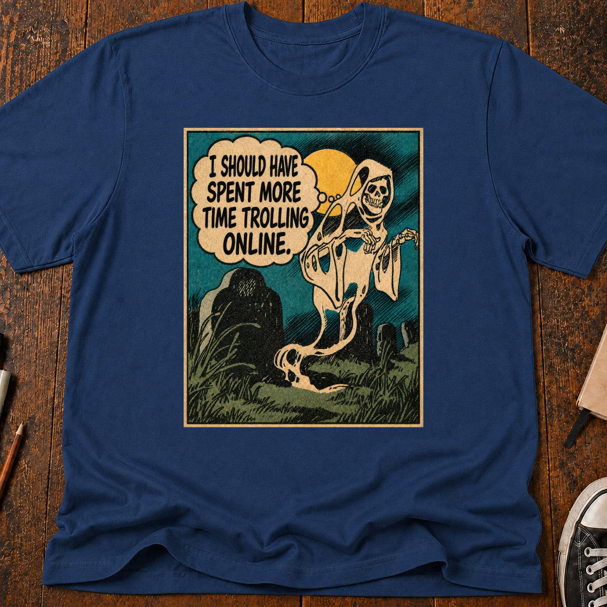 Online Trolling Ghost T-Shirt