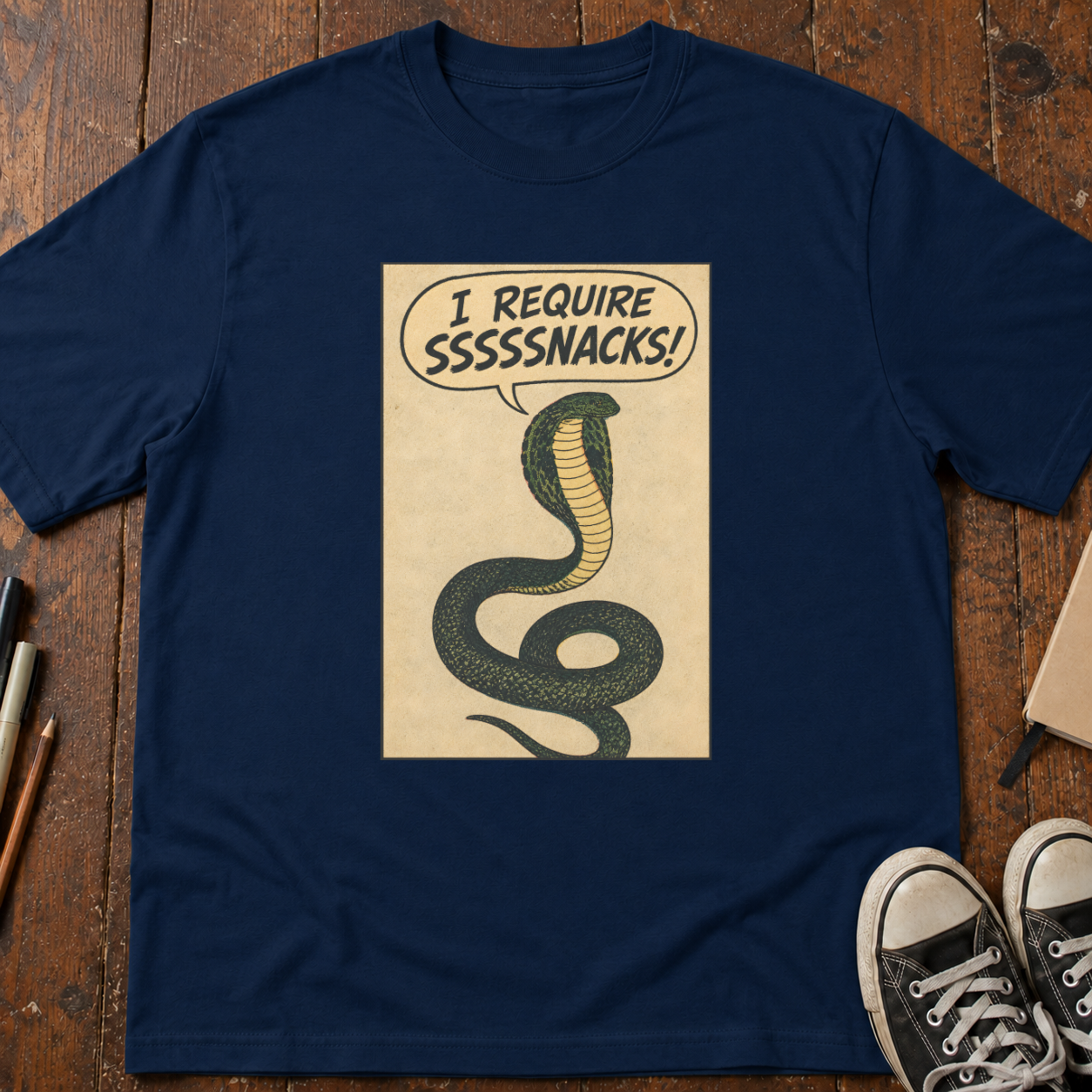 I Require Snacks T-Shirt