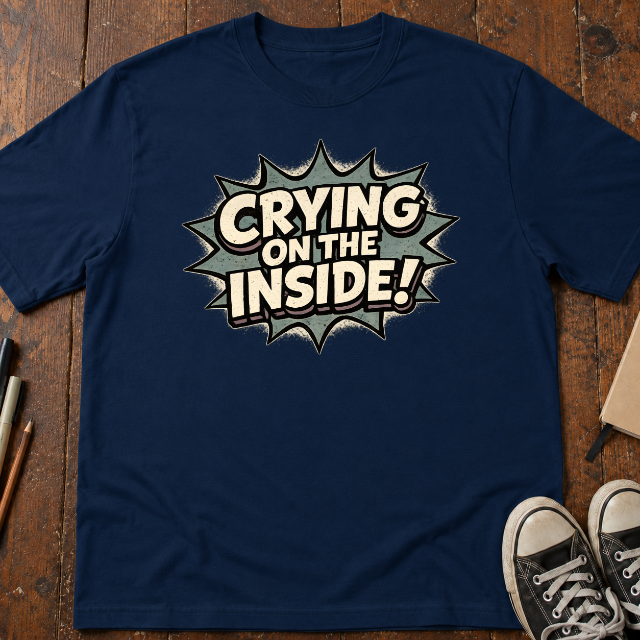 Crying On The Inside! Sound Effect T-Shirt