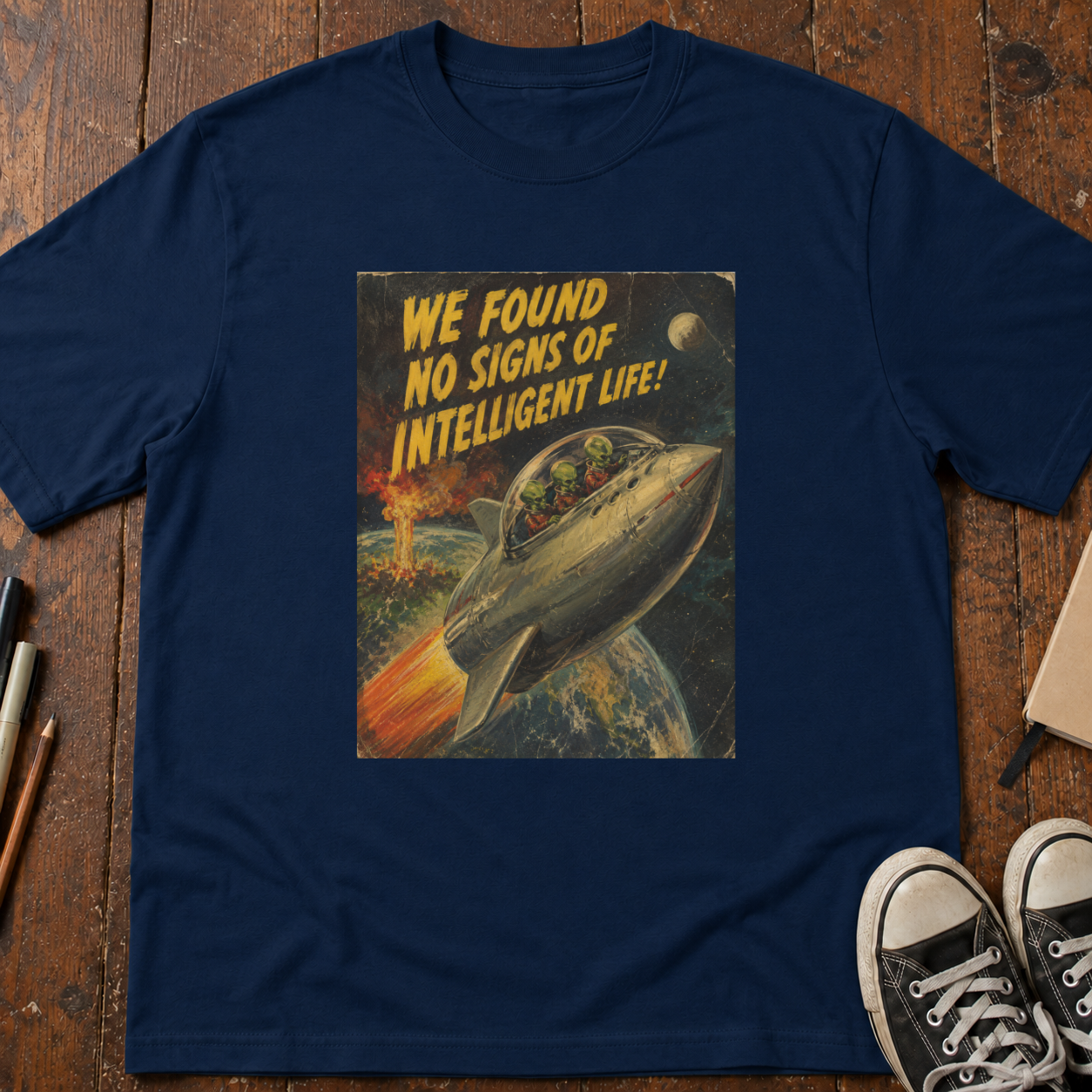 No Signs of Intelligence T-Shirt