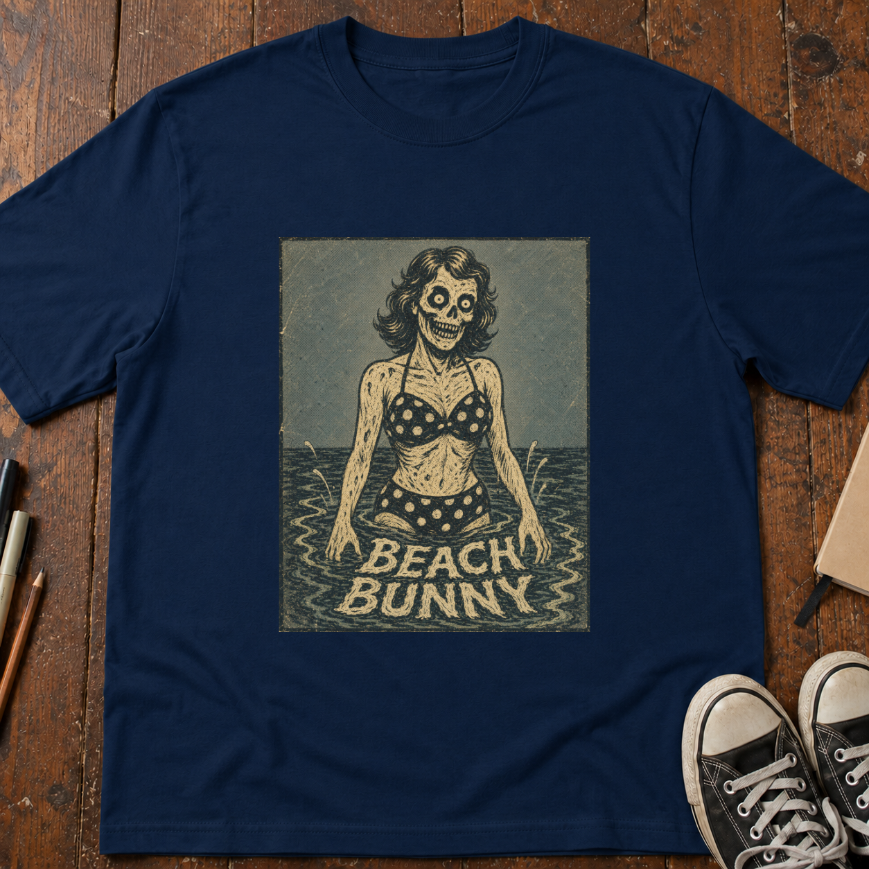 Zombie Beach Bunny T-Shirt