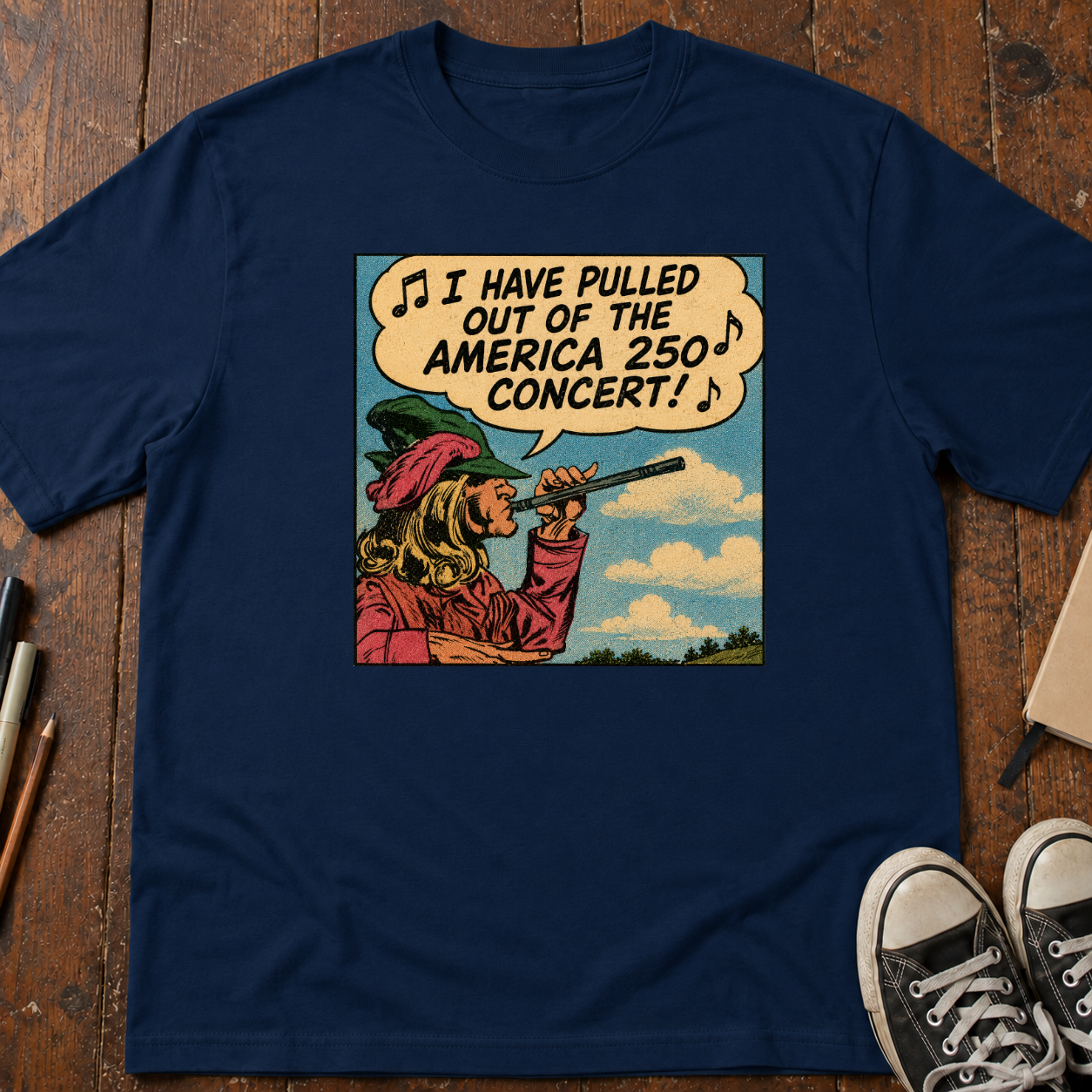 I Have Pulled Out Of The America 250 Concert T-Shirt