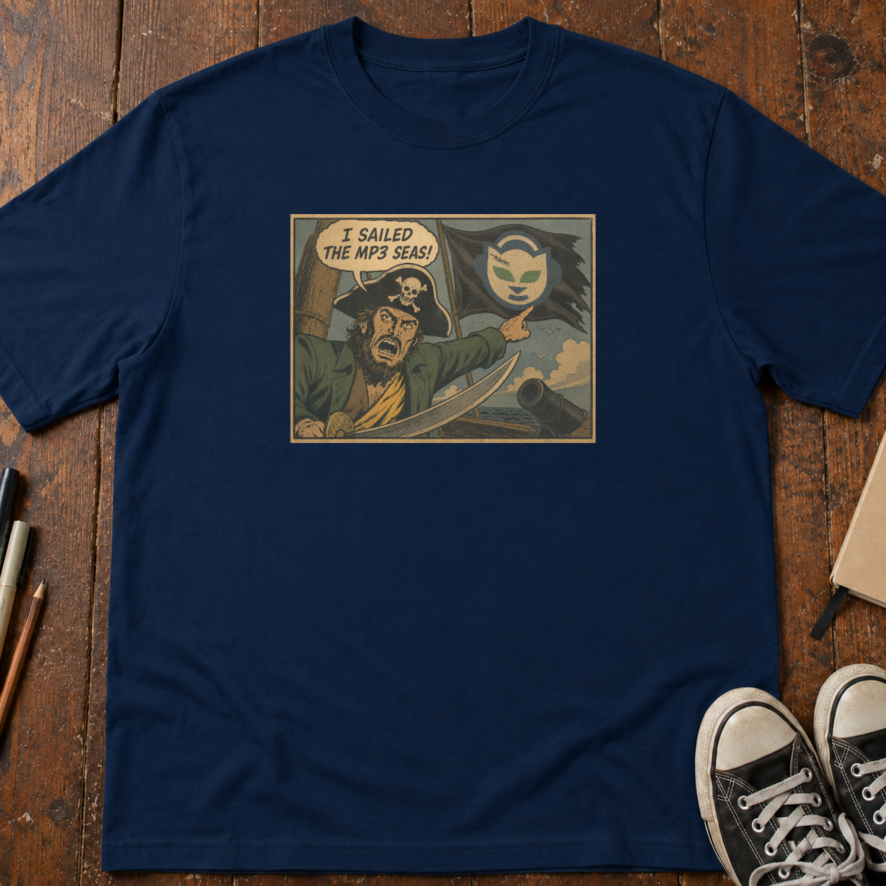 MP3 Pirate T-Shirt
