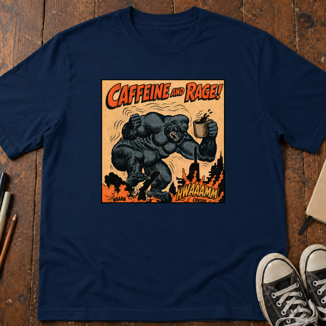 Caffeine and Rage T-Shirt
