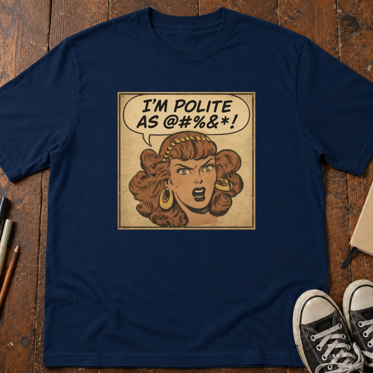 Polite As @#%&*! T-Shirt