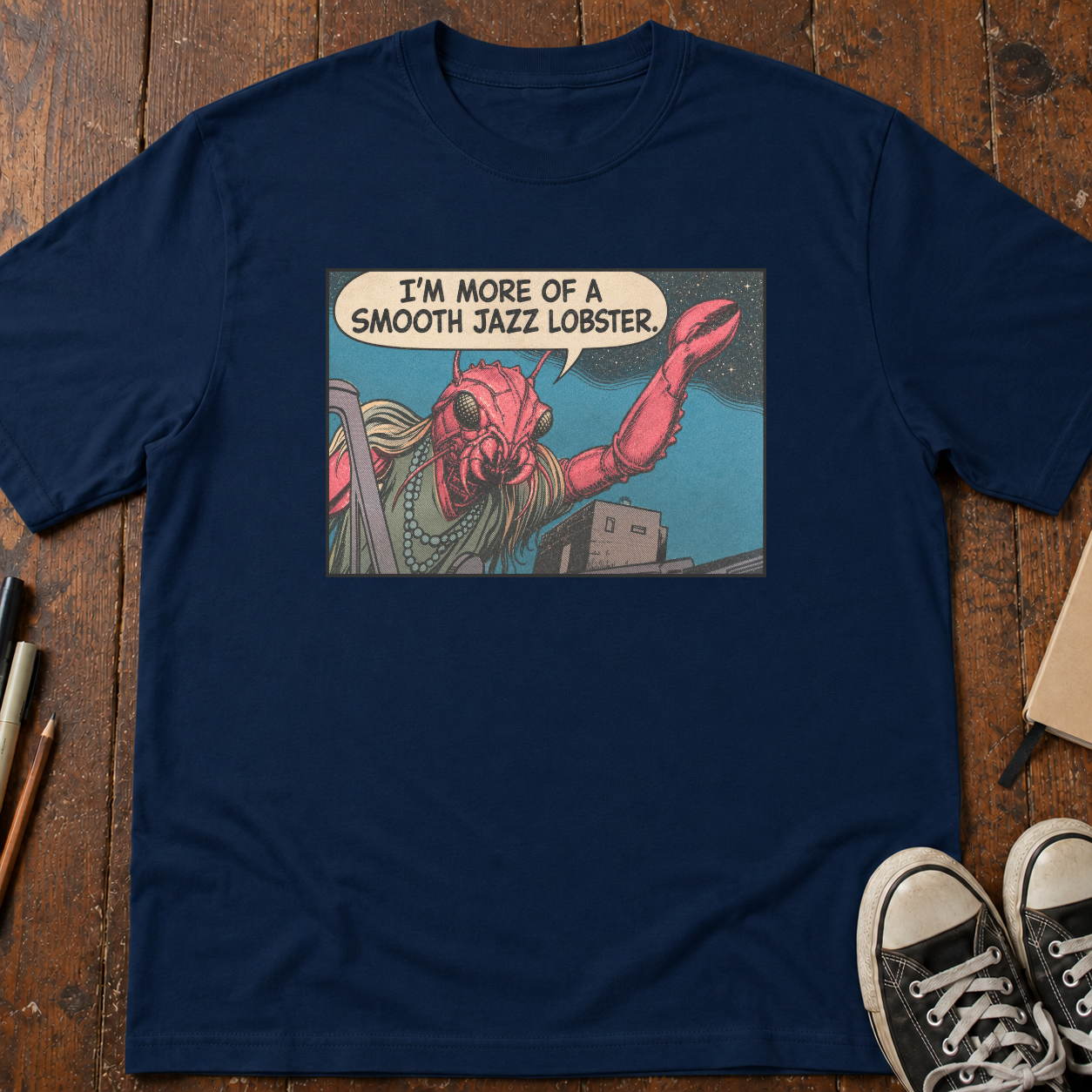 Smooth Jazz Lobster T-Shirt