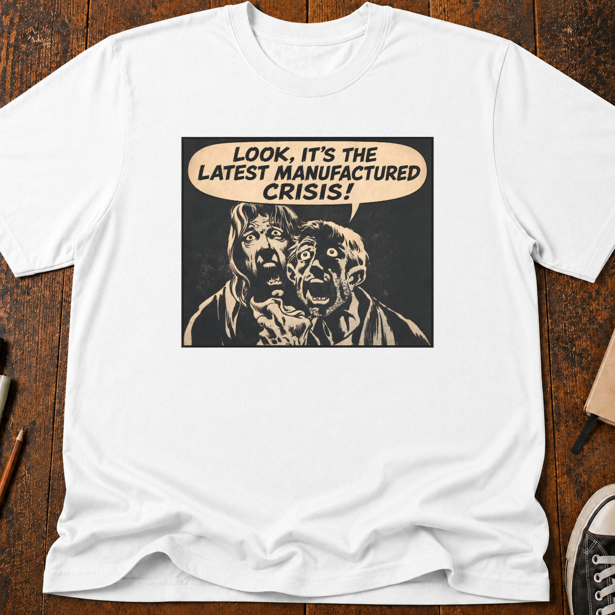Manufactured Crisis T-Shirt