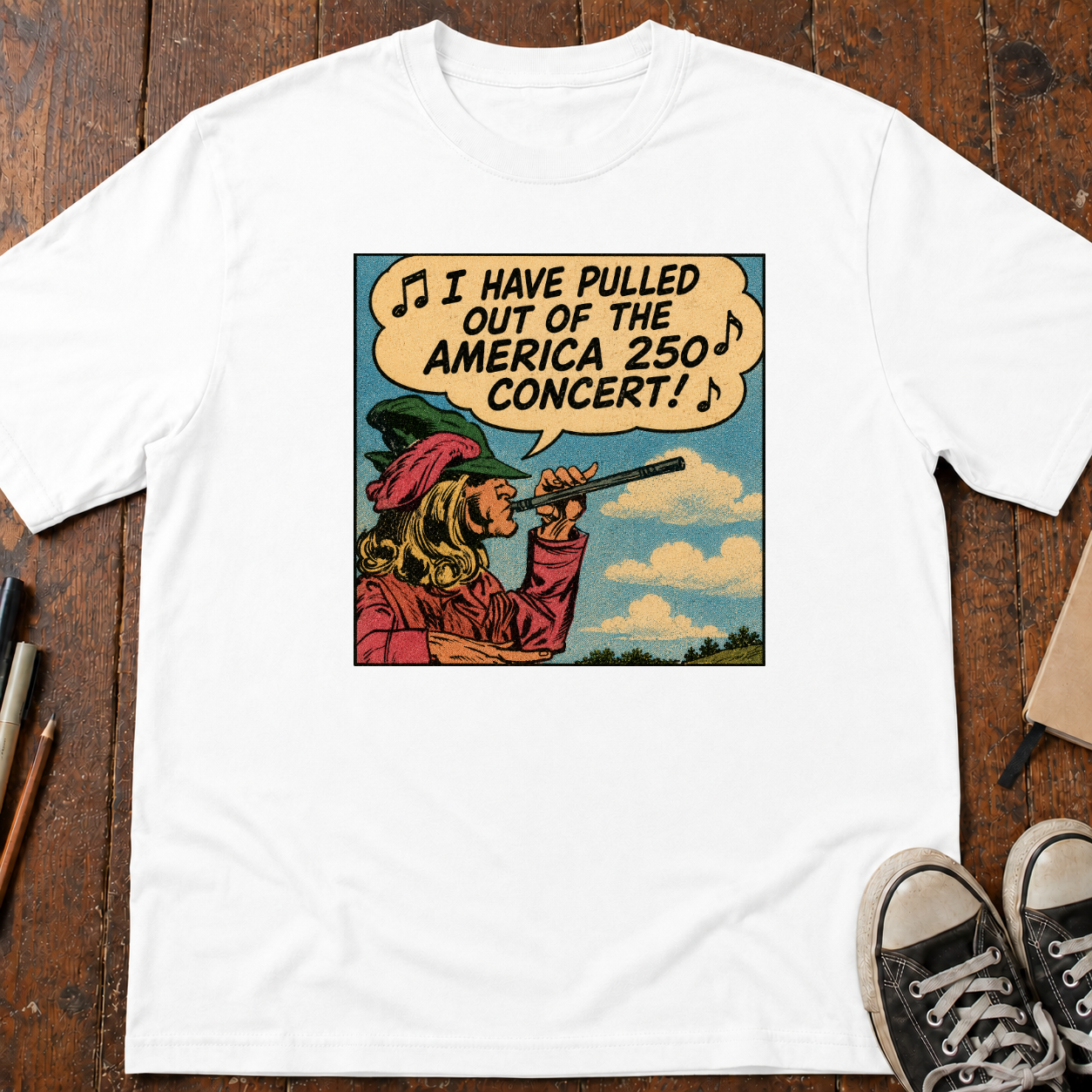 I Have Pulled Out Of The America 250 Concert T-Shirt