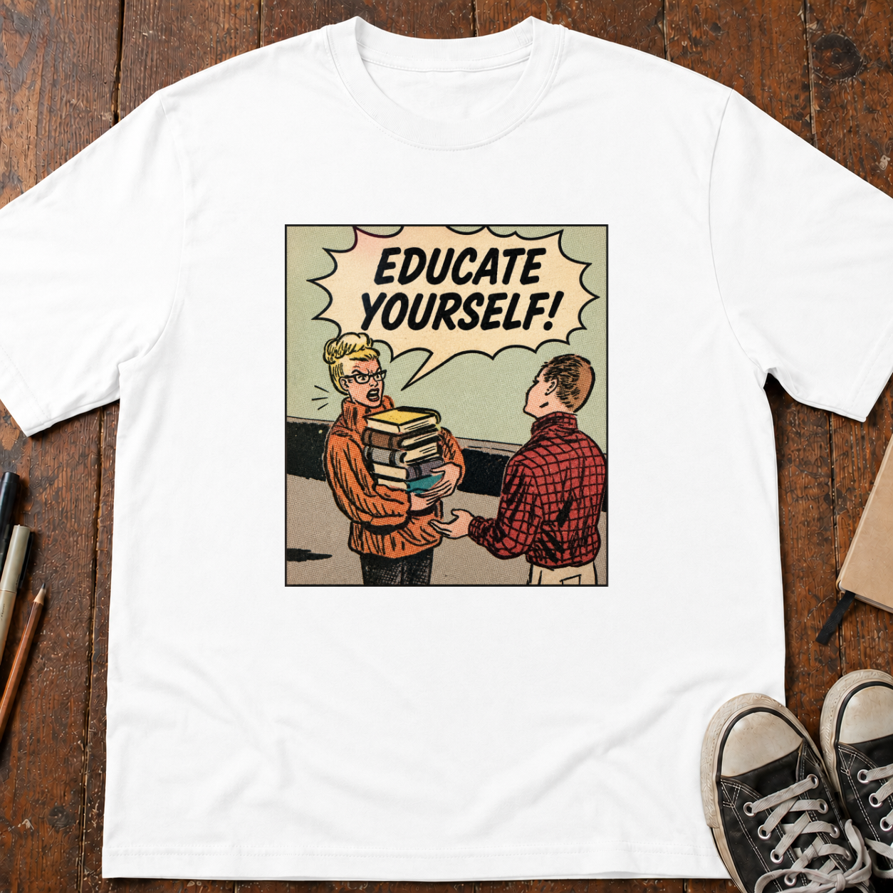 Educate Yourself! T-Shirt